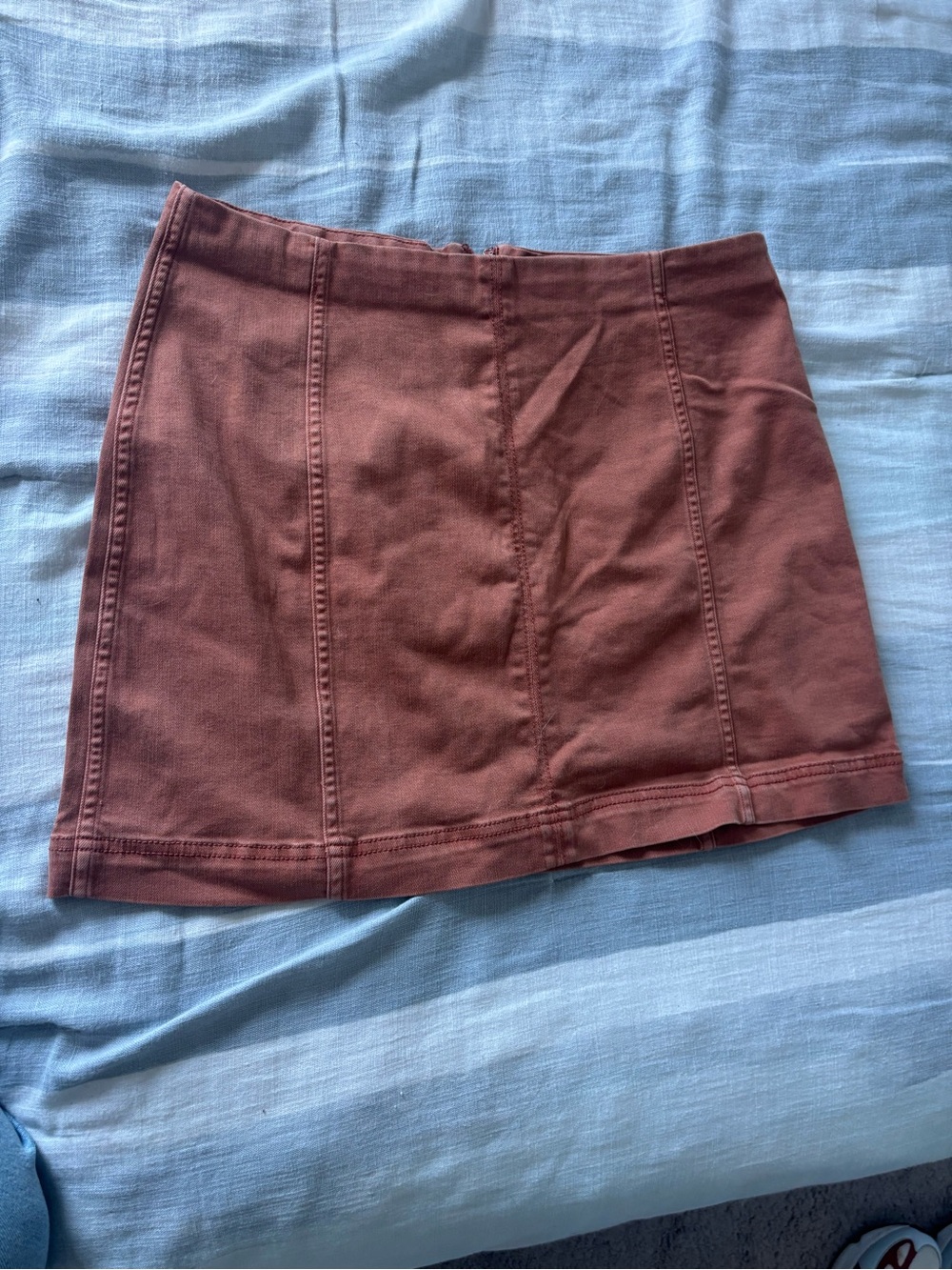 Target Rust Cord Mini Skirt